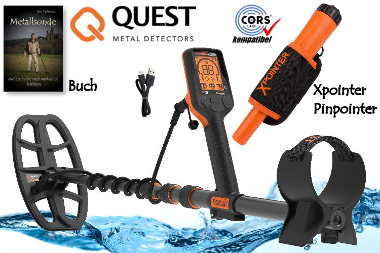QUEST X5 IDMAxX Metalldetektor
