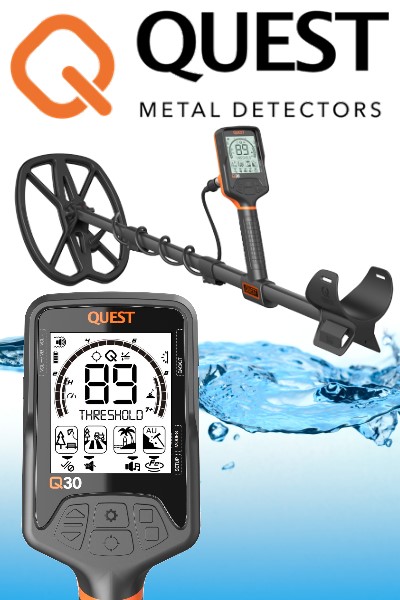 Metalldetektor Quest Q30